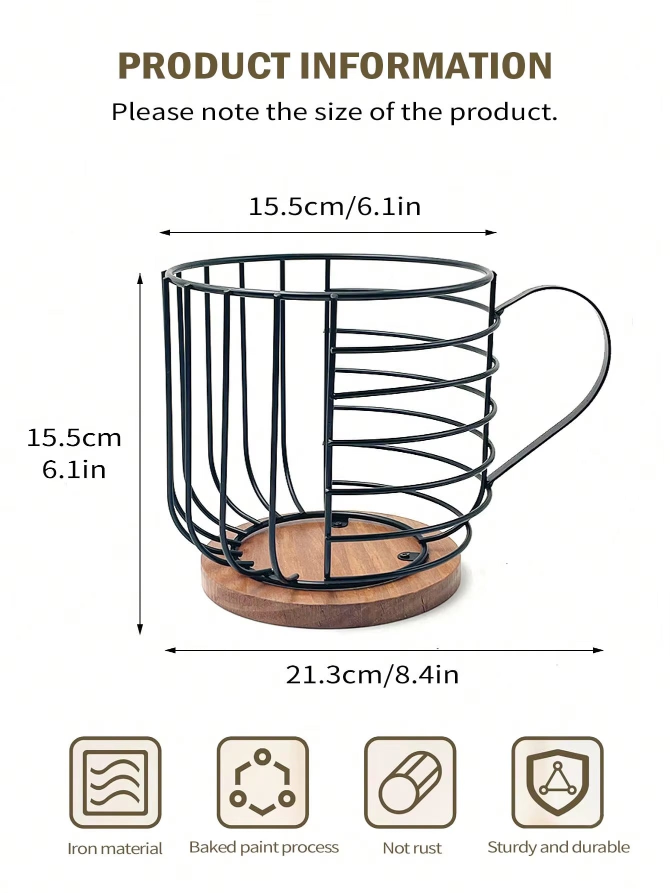 Coffee Pod Holders for Counter Modern Coffee Basket Decor for Kitchen Countertop for Espresso Capsules Coffee Accessorie