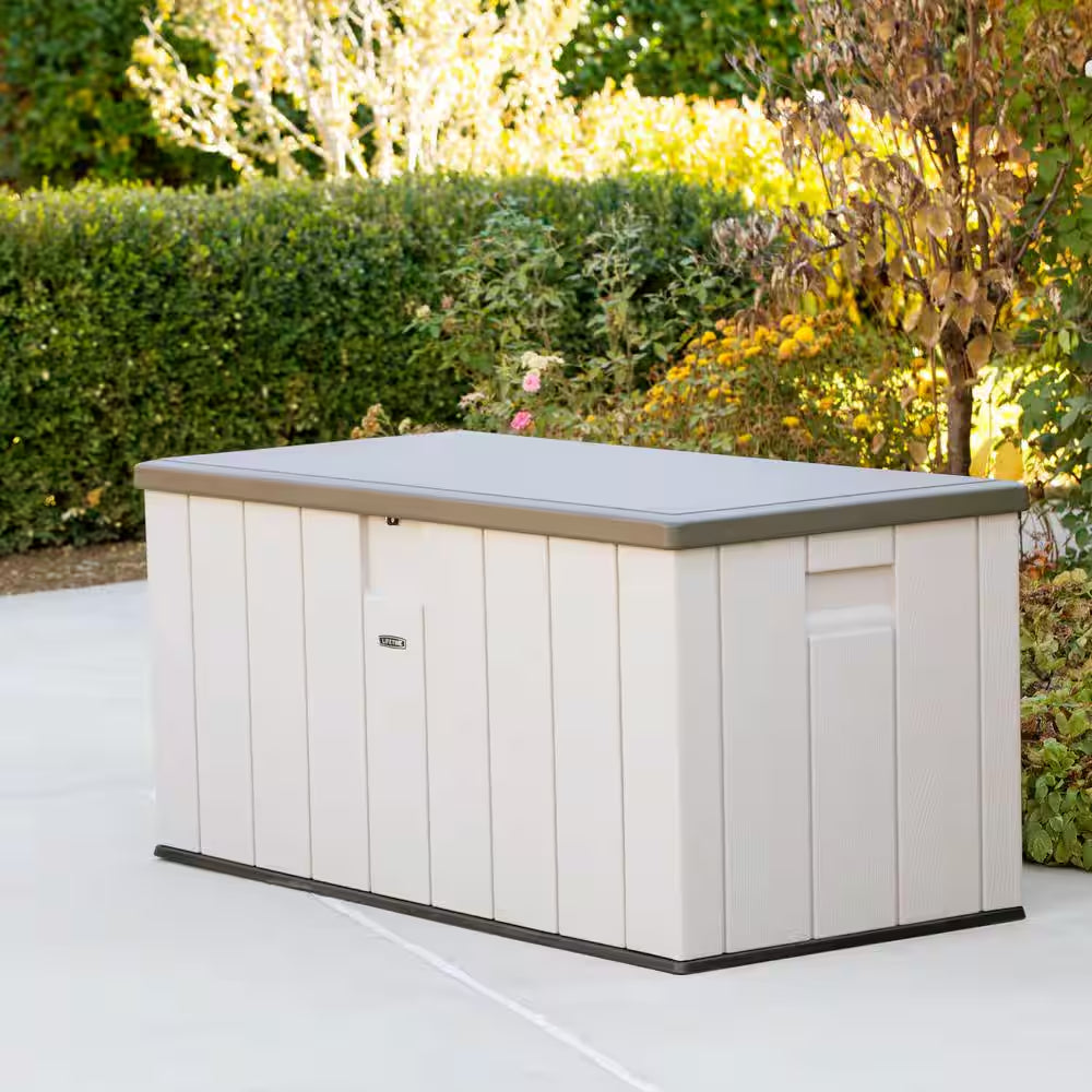 150 Gal. Heavy-Duty Outdoor Resin Storage Deck Box