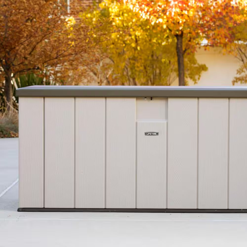 150 Gal. Heavy-Duty Outdoor Resin Storage Deck Box