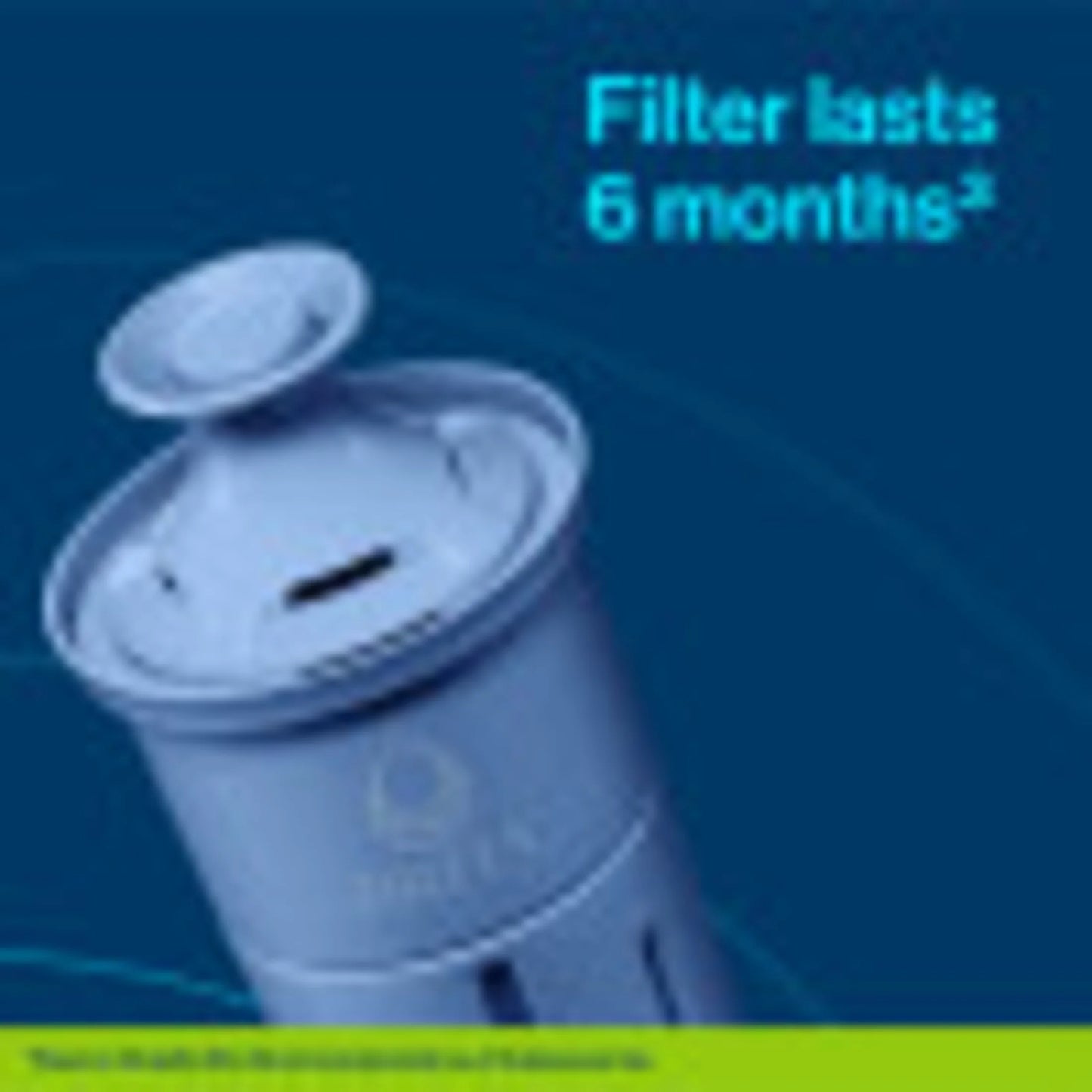 Large 10 Cup White Tahoe Water Filter Pitcher with 1 Elite Filter