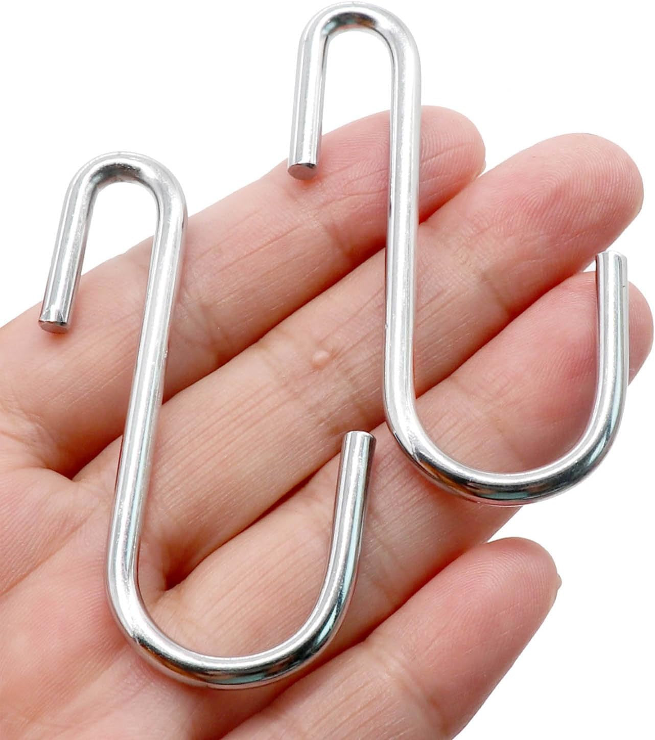 30 Pack Heavy Duty S Hooks Pan Pot Holder Rack Hooks Hanging Hangers S Shaped Hooks for Kitchenware Pots Utensils Clothes Bags Towels Plants