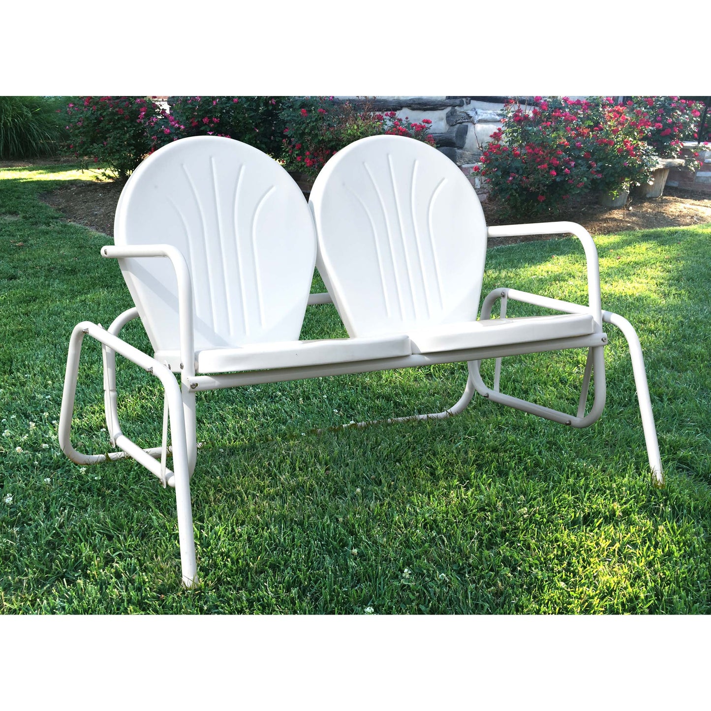 Buffalo Tools Double Seat Glider Chair