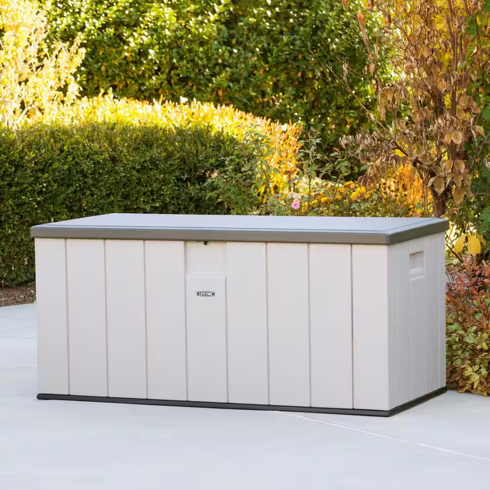 150 Gal. Heavy-Duty Outdoor Resin Storage Deck Box