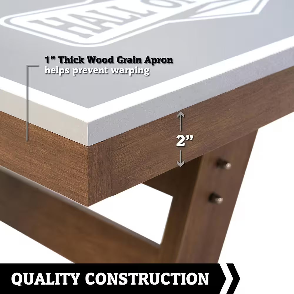 Official Size Wood Table Tennis Table