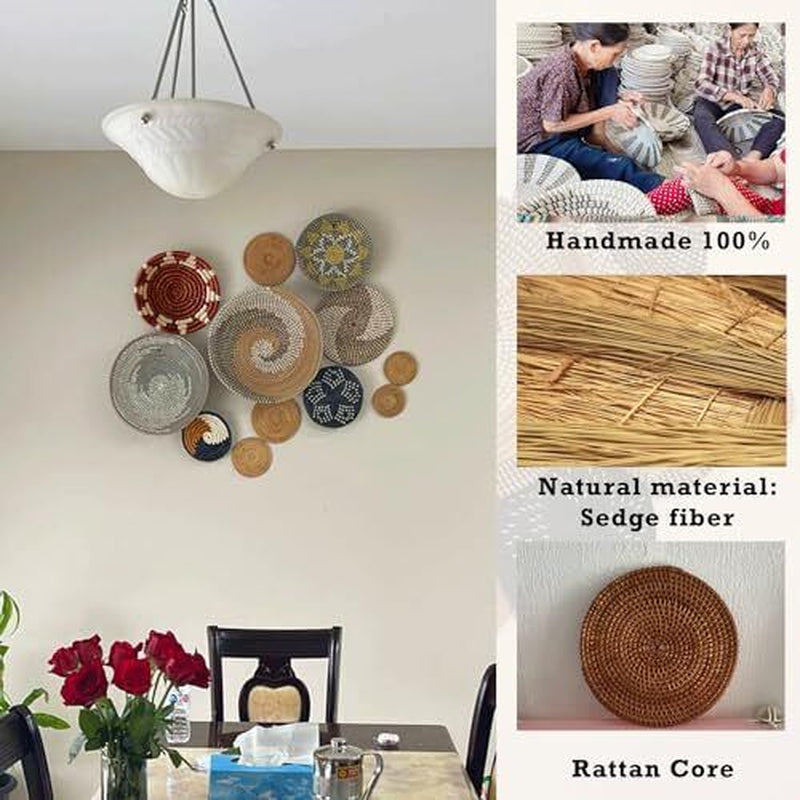 Wall Basket Decor, Basket Wall Decor, Boho Wall Baskets, Boho Basket Stormy