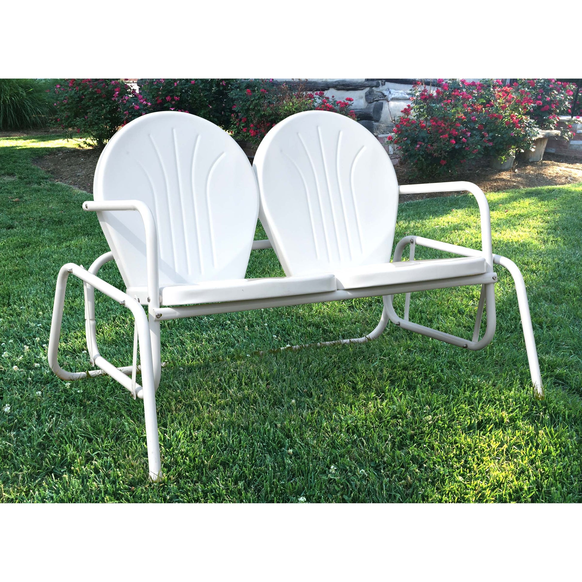 Buffalo Tools Double Seat Glider Chair