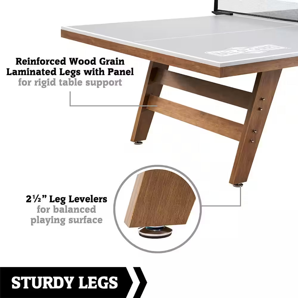 Official Size Wood Table Tennis Table