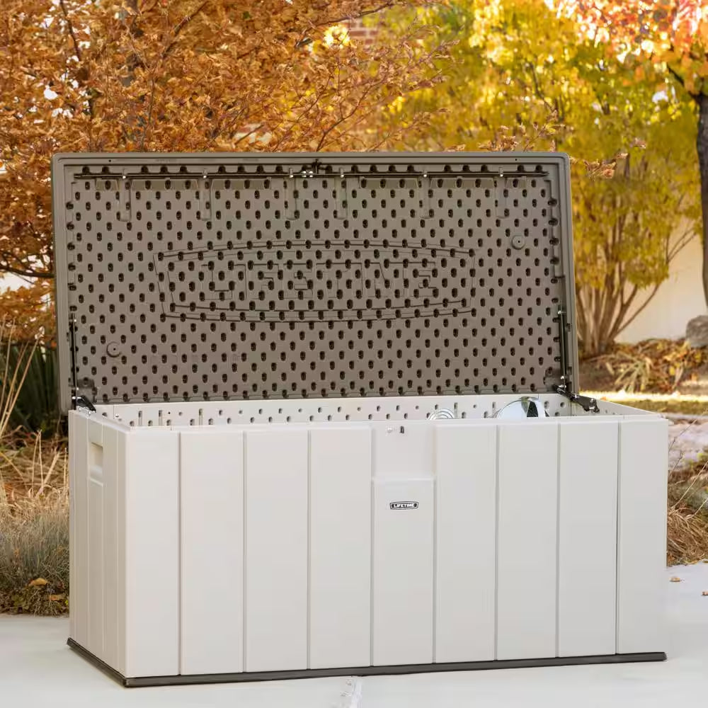 150 Gal. Heavy-Duty Outdoor Resin Storage Deck Box